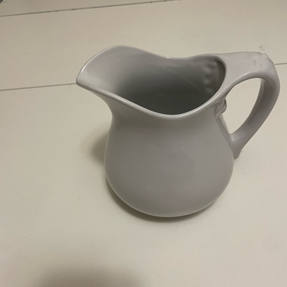 Two’s Company Vintage China 6” Stoneware Creamer Pitcher - Picture 4 of 5